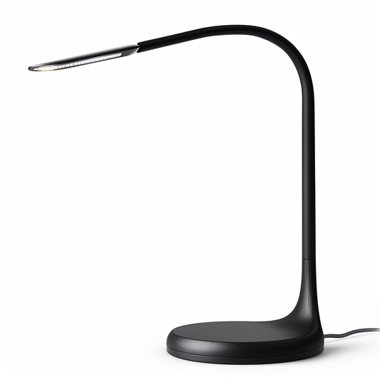 Helpox  Minimalist Nordic Arch LED Desk Lamp - Eye-Caring Touch Control Table Light