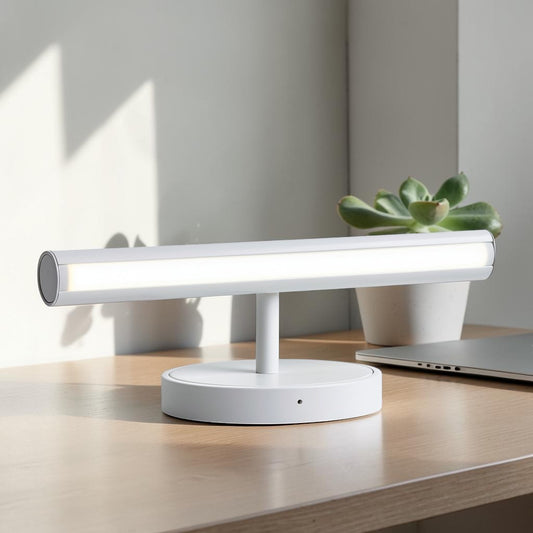 Helpox Portable Magnetic LED Reading Light - Rechargeable Touch Sensor Closet Light